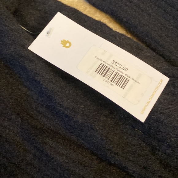 Spiritual Gangster Chenille top and bottom set. Size is medium.100% nylon. - Picture 3 of 4